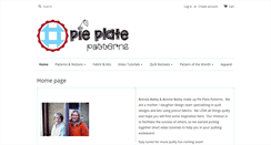 Desktop Screenshot of pieplatepatterns.com