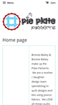 Mobile Screenshot of pieplatepatterns.com